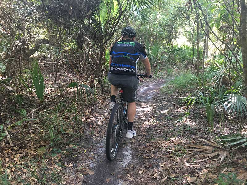 mountain biking near Orlando - BK Adventure tour