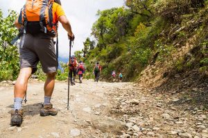 hiking trekking