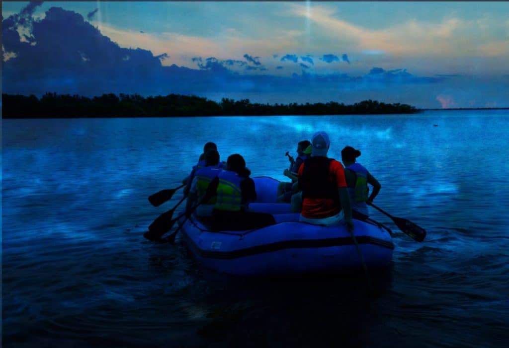 Rafting Bioluminescence cocoa beachtour