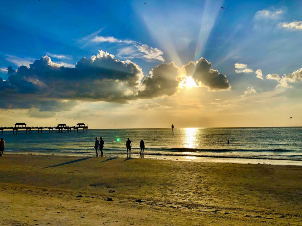 Clearwater Florida Sunset by Audra Espinoza