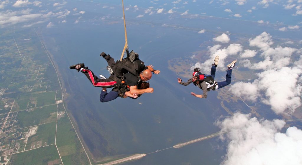 Skydive Space Center in Titusville, Florida