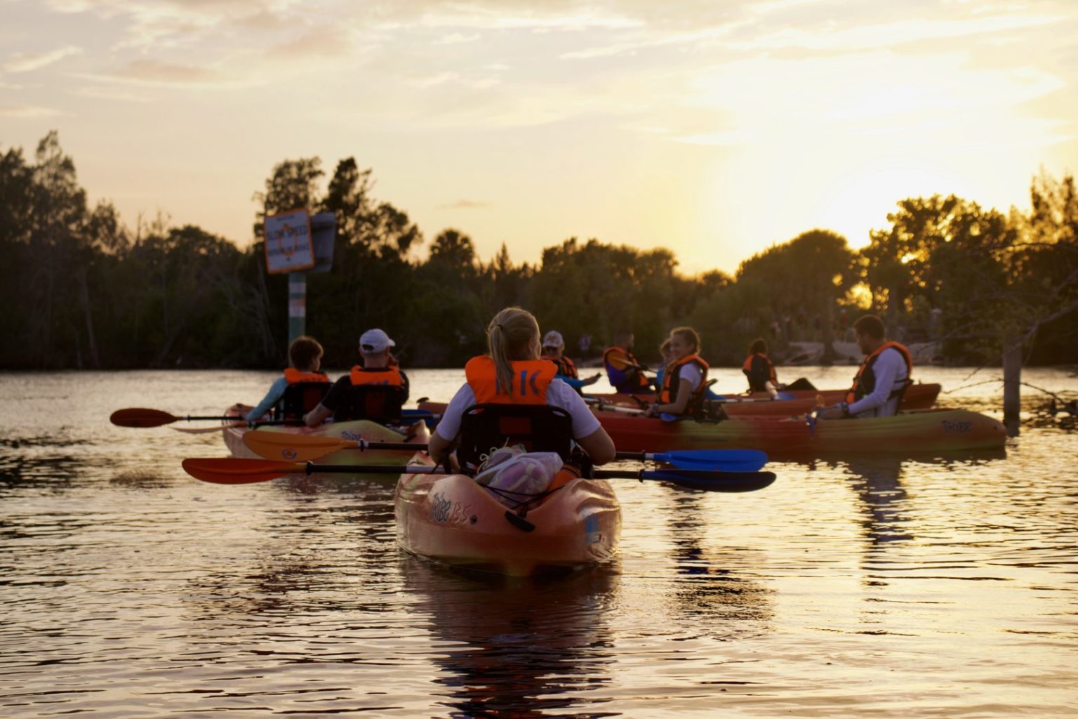Disney Rafting Bioluminescent Kayaking & Rafting Tours Near Disney World