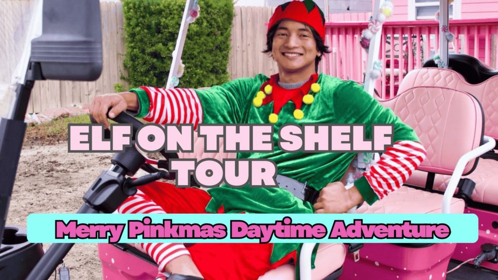 Elf on the shelf tour banner