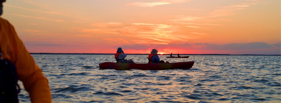 Guests during our Sunset - Bioluminescence Excursion at Merritt Island National Wildlife Refuge, Florida