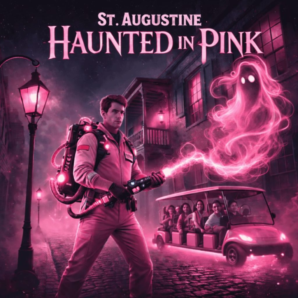 Pink Paranormal Ghost Buster Tour St. Augustine