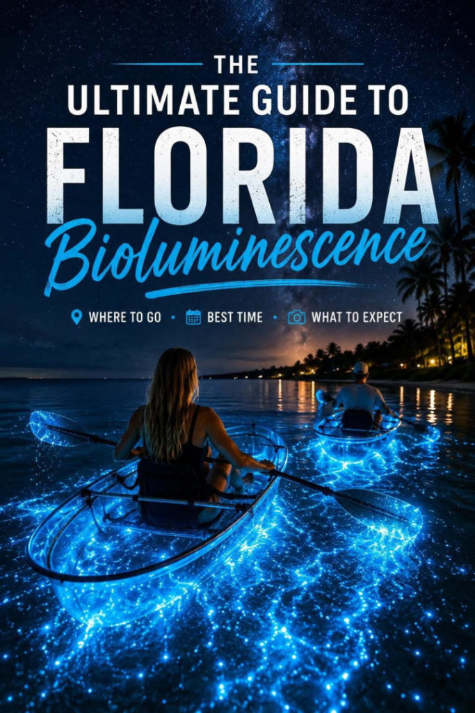 Ultimate Guide to FLorida Bioluminescence - where to see, when to go, how to book a tour