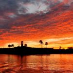 Sunset Bioluminescence Tour view of Castillo St. Augustine